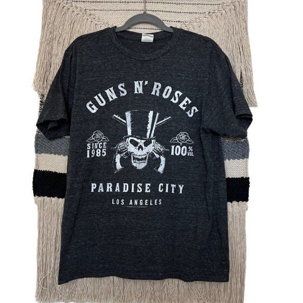 Bay Island Sportswear Men's Super Soft Guns N' Roses Tee Size Large